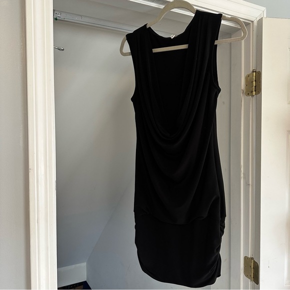 Women’s Medium Bodycon Black Cocktail Dress Size  Medium - Picture 3 of 3